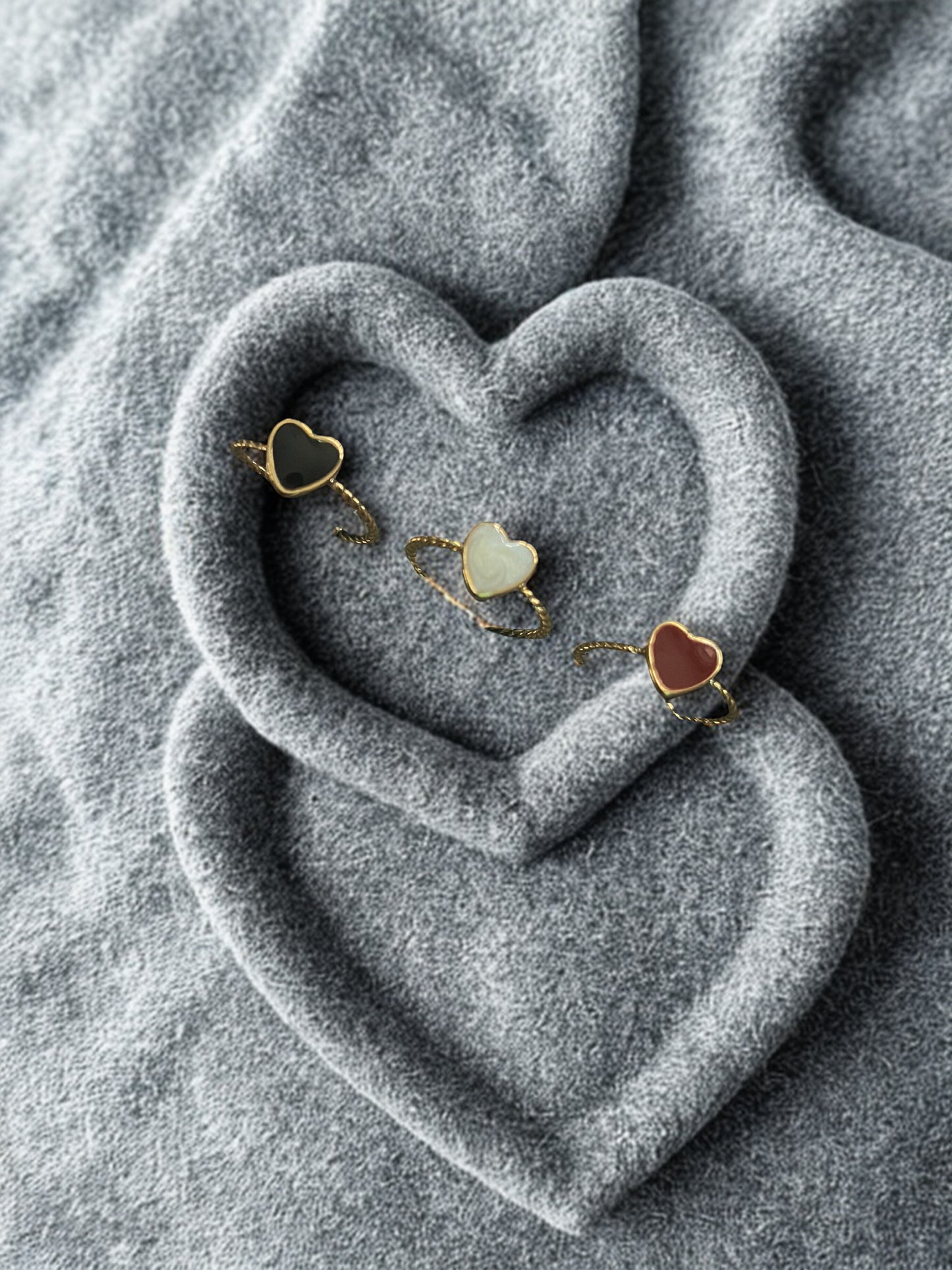 Heart Adjustable ring